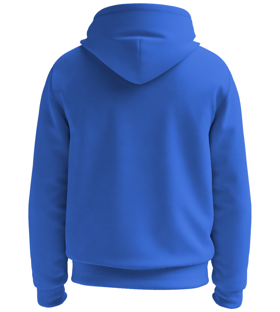 Comfort recycled unisex hoodie_ROYAL BLUE_back