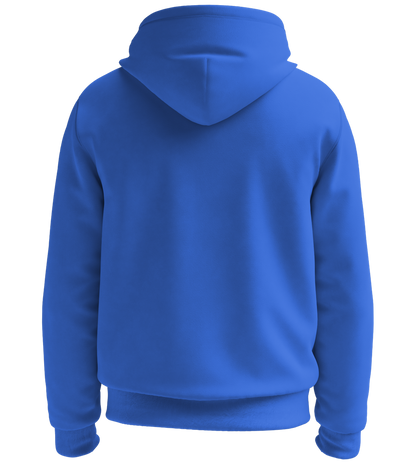 Comfort recycled unisex hoodie_ROYAL BLUE_back