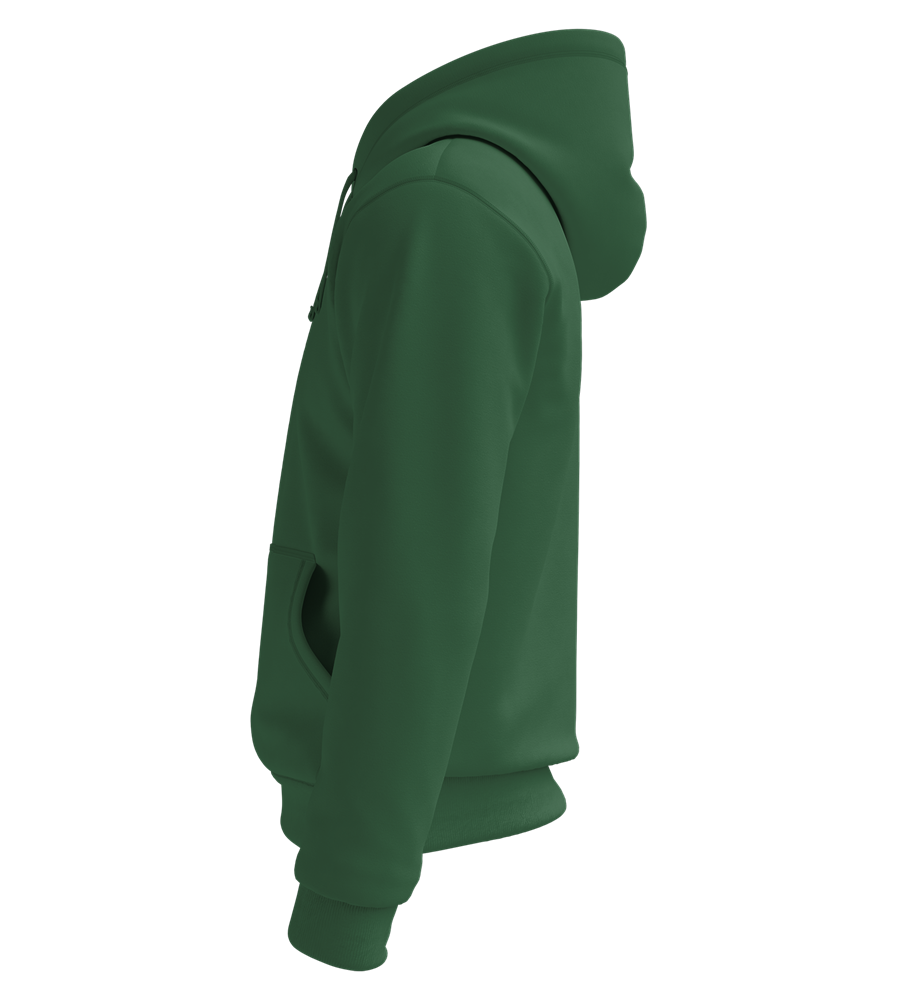 Comfort recycled unisex hoodie_BOTTLE GREEN_left