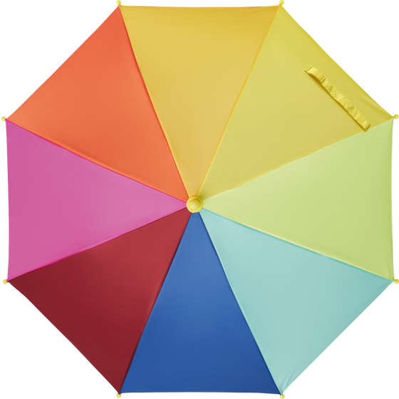 Kids Rainbow Umbrella_MULTICOLOUR_front