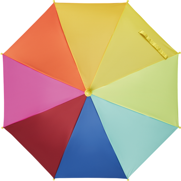 Kids Rainbow Umbrella_MULTICOLOUR_front