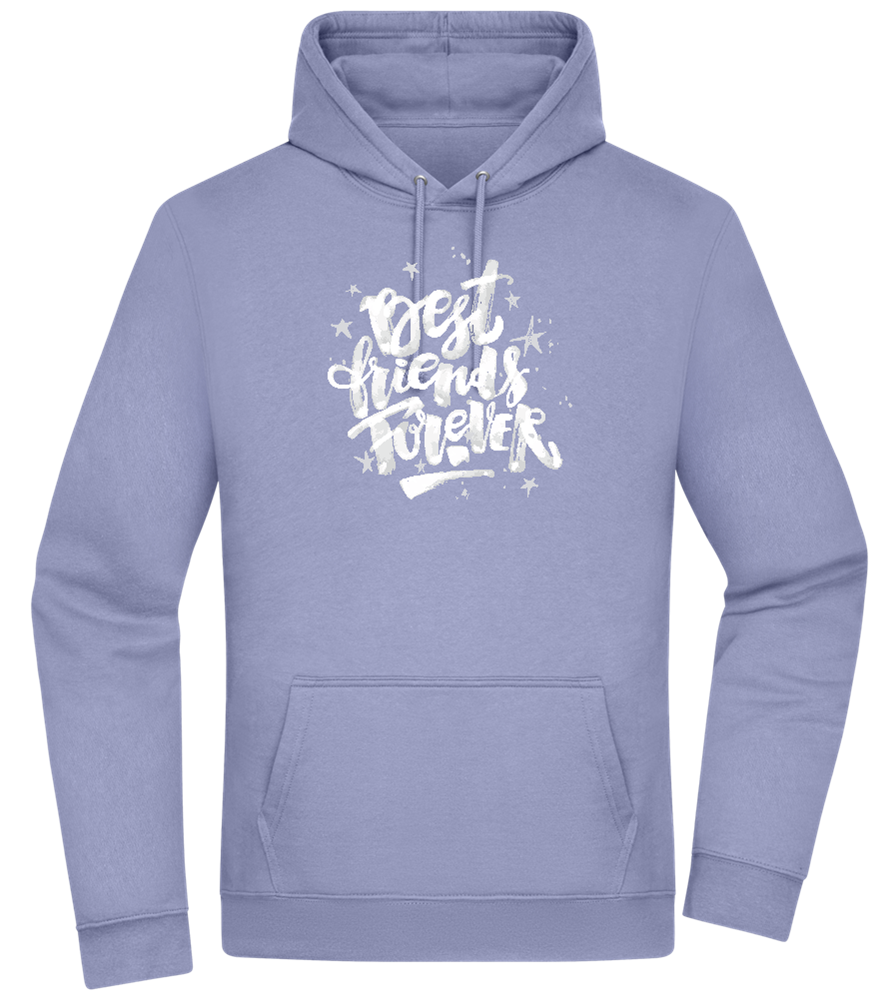 Graffiti BFF Design - Premium Essential Unisex Hoodie_BLUE_front