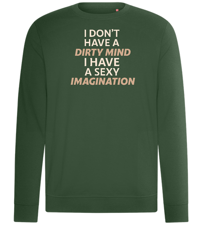 Sexy Imagination Design - Comfort unisex sweater_GREEN BOTTLE_front