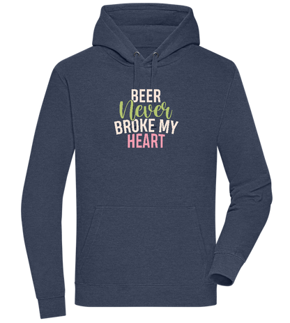 Never Broke My Heart Design - Premium unisex hoodie_DENIM CHINA_front