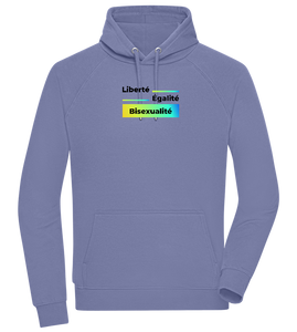 Liberté Égalité Bisexualité Design - Comfort unisex hoodie