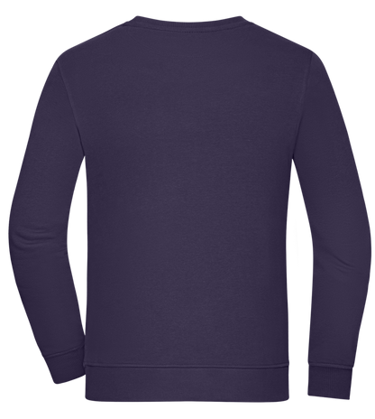 What The Buck Design - Comfort unisex sweater_FRENCH NAVY_back