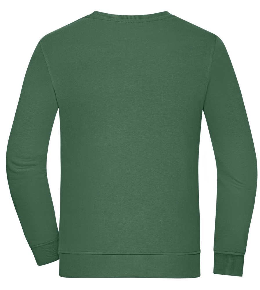 What The Buck Design - Comfort unisex sweater_GREEN BOTTLE_back