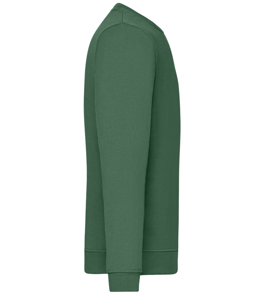 What The Buck Design - Comfort unisex sweater_GREEN BOTTLE_right