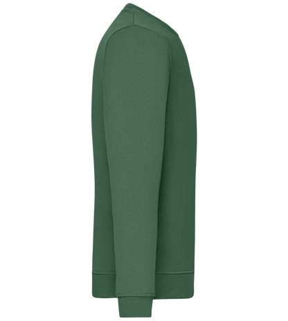 What The Buck Design - Comfort unisex sweater_GREEN BOTTLE_right