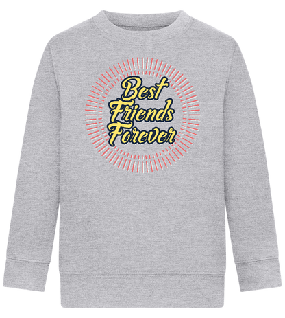 Best Friends Forever Design - Comfort Kids Sweater_ORION GREY II_front