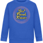 Best Friends Forever Design - Comfort Kids Sweater_ROYAL_front