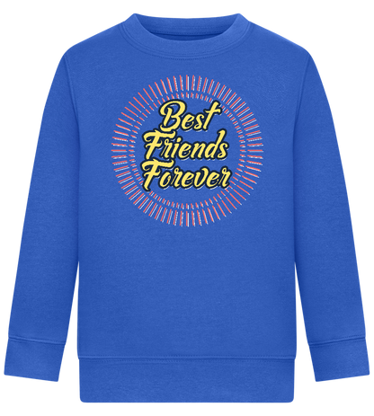 Best Friends Forever Design - Comfort Kids Sweater_ROYAL_front