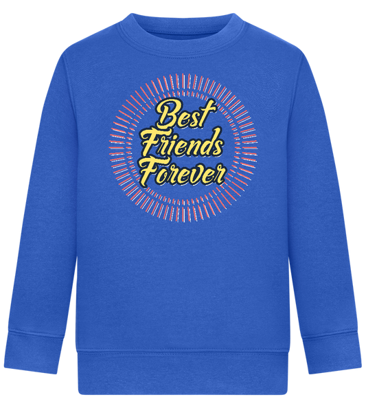 Best Friends Forever Design - Comfort Kids Sweater_ROYAL_front