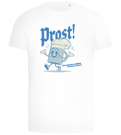 Prost Beer Design - Comfort men's t-shirt_WHITE_front