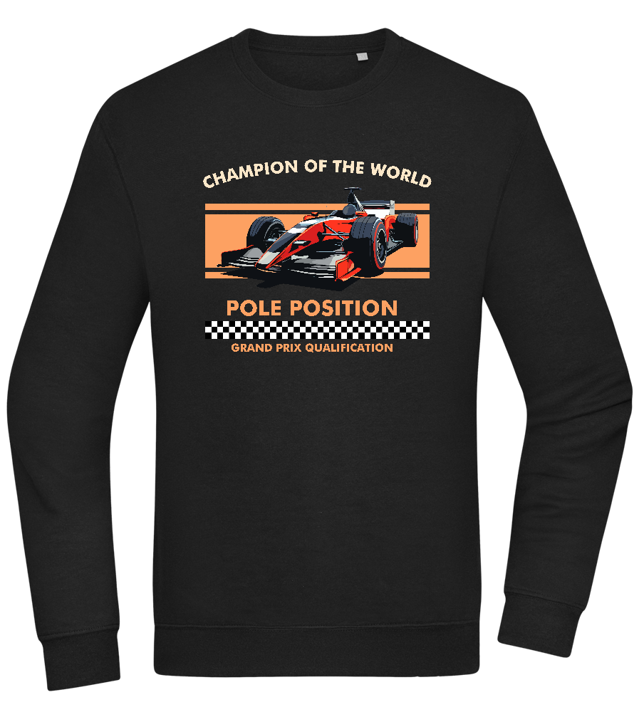 Champion of the World Design - Comfort Essential Unisex Sweater_BLACK_front