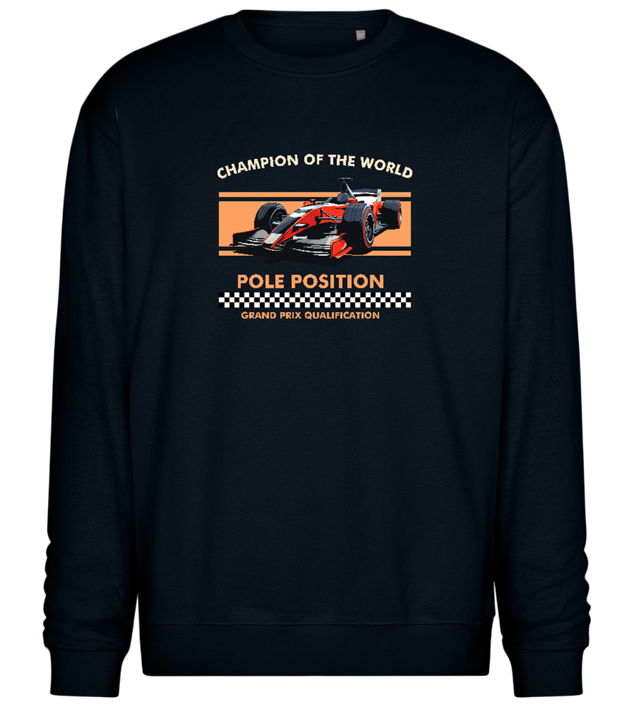 Champion of the World Design - Comfort Essential Unisex Sweater_BLACK_front