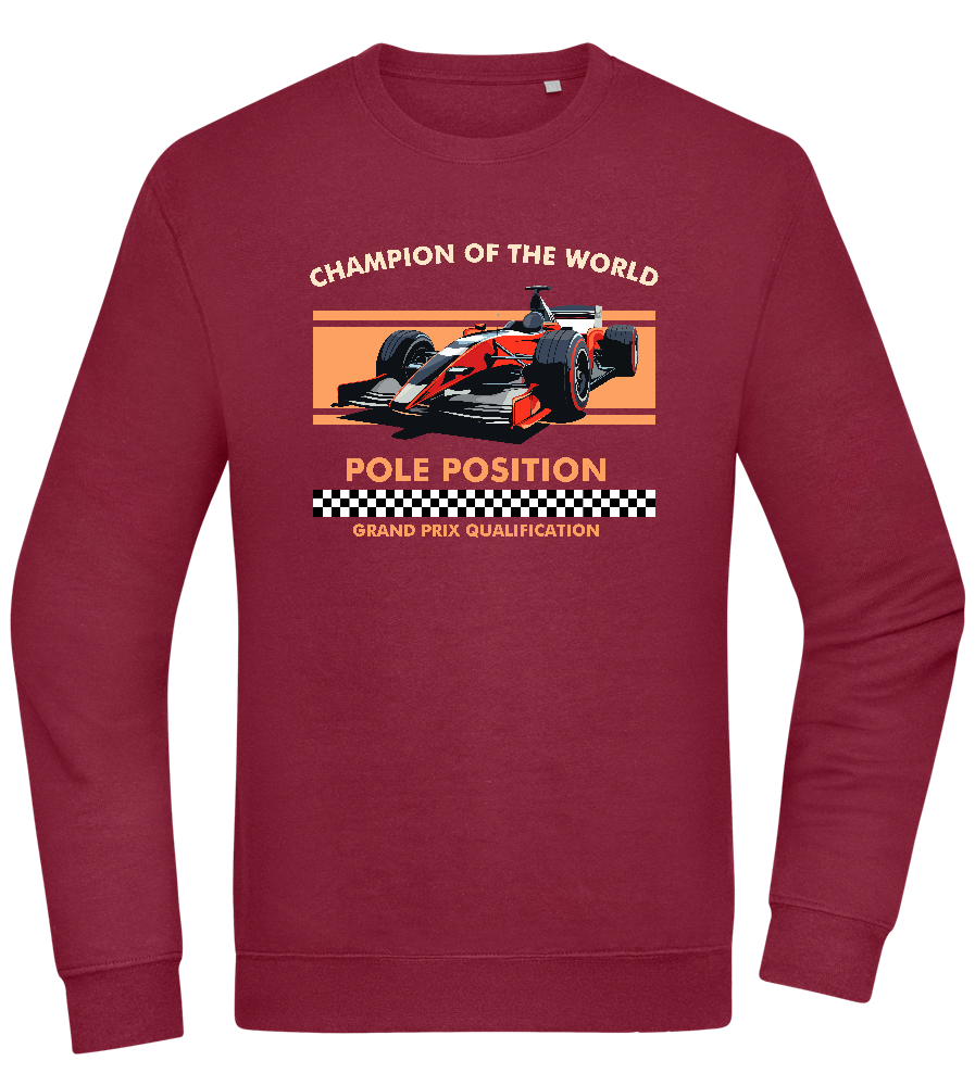 Champion of the World Design - Comfort Essential Unisex Sweater_BORDEAUX_front