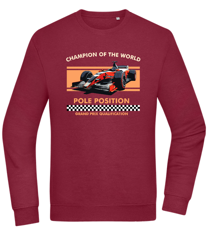 Champion of the World Design - Comfort Essential Unisex Sweater_BORDEAUX_front