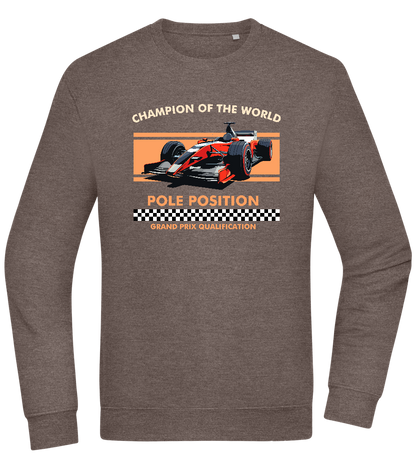 Champion of the World Design - Comfort Essential Unisex Sweater_CHARCOAL CHIN_front