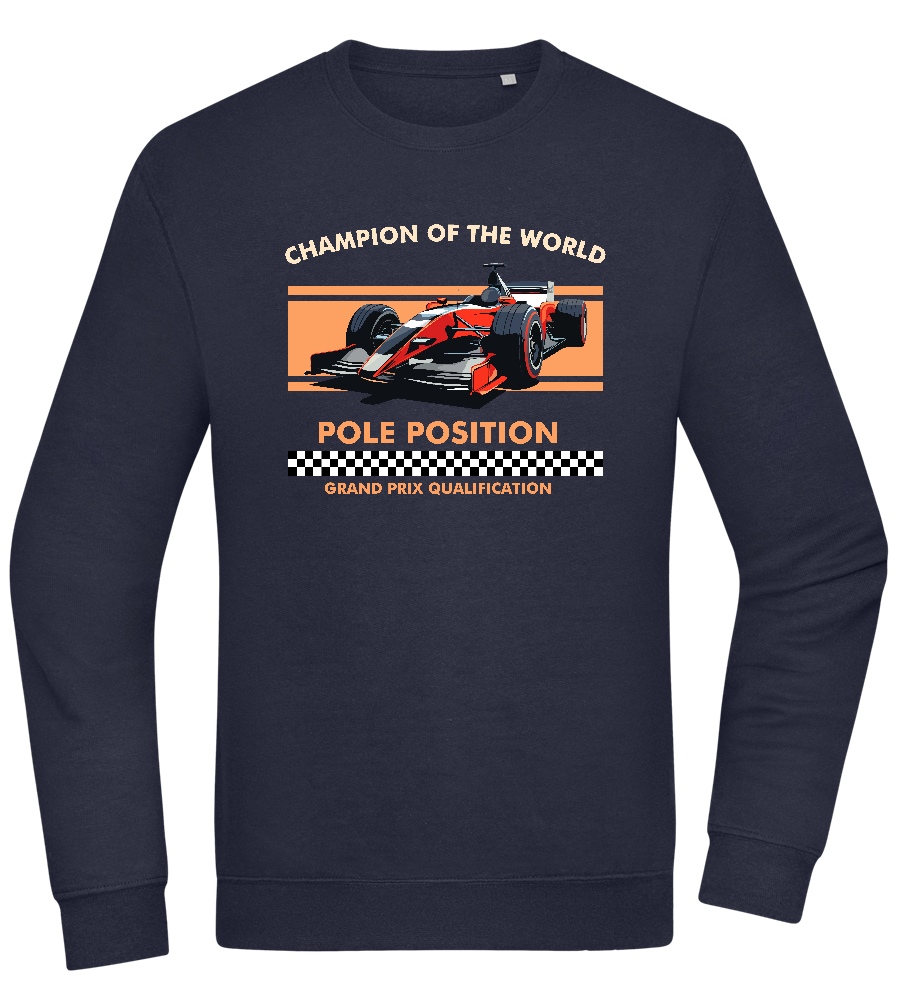 Champion of the World Design - Comfort Essential Unisex Sweater_FRENCH NAVY_front