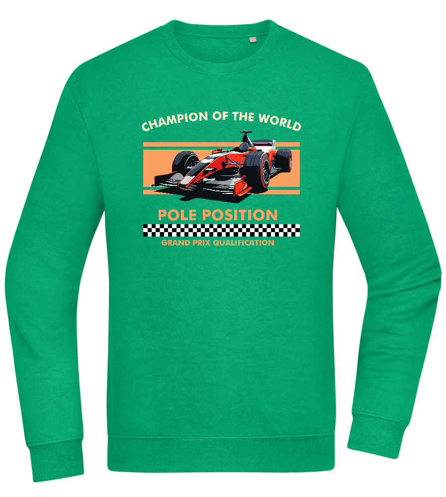 Champion of the World Design - Comfort Essential Unisex Sweater_MEADOW GREEN_front