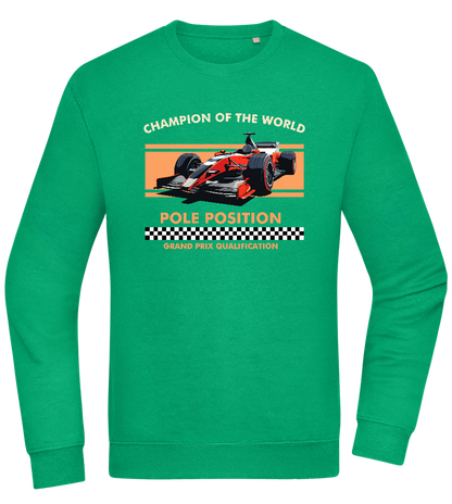 Champion of the World Design - Comfort Essential Unisex Sweater_MEADOW GREEN_front