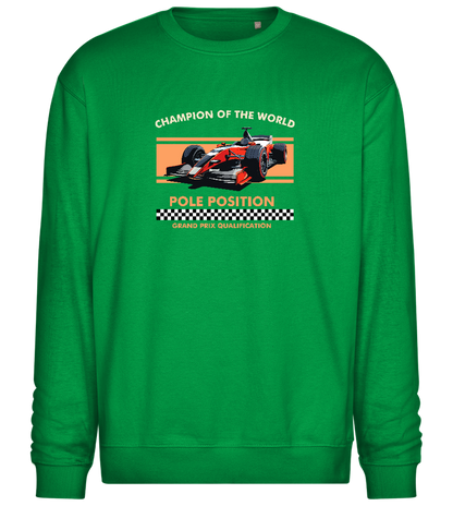 Champion of the World Design - Comfort Essential Unisex Sweater_MEADOW GREEN_front