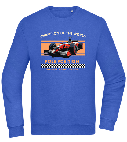 Champion of the World Design - Comfort Essential Unisex Sweater_ROYAL_front