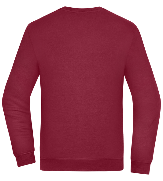 Champion of the World Design - Comfort Essential Unisex Sweater_BORDEAUX_back