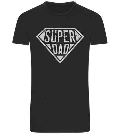 Super Dad 2 Design - Basic Unisex T-Shirt_DEEP BLACK_front