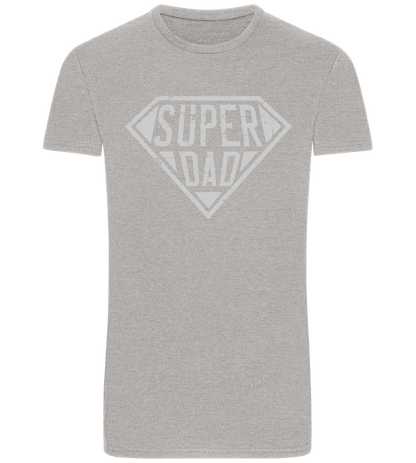 Super Dad 2 Design - Basic Unisex T-Shirt_ORION GREY_front