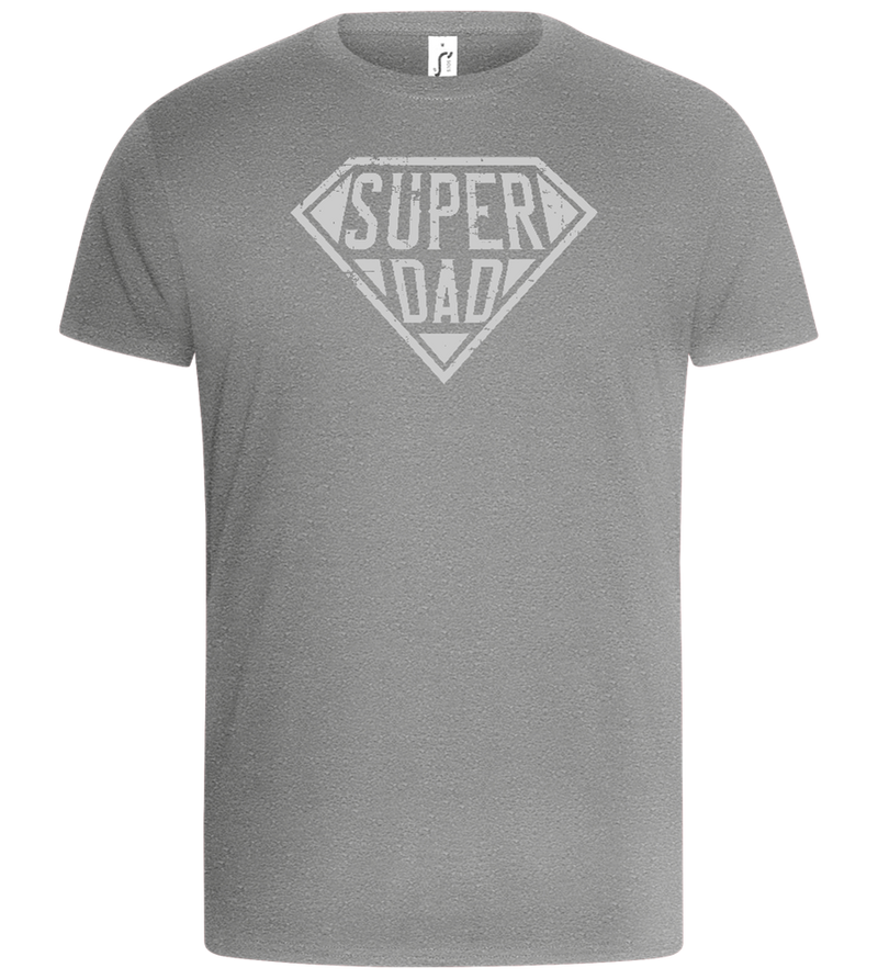 Super Dad 2 Design - Basic Unisex T-Shirt_ORION GREY_front