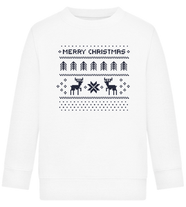 8-Bit Christmas Design - Comfort Kids Sweater