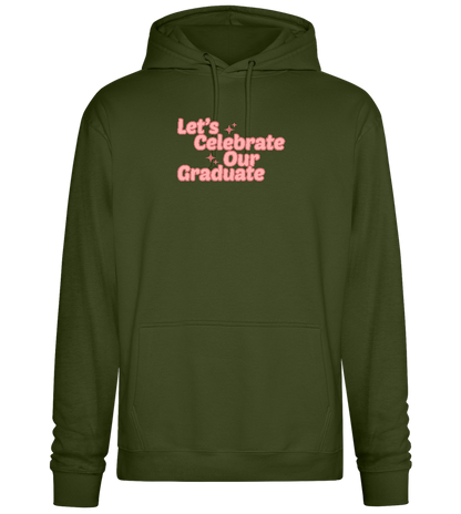 Let's Celebrate Our Graduate Design - Premium Essential Unisex Hoodie_ARMY_front