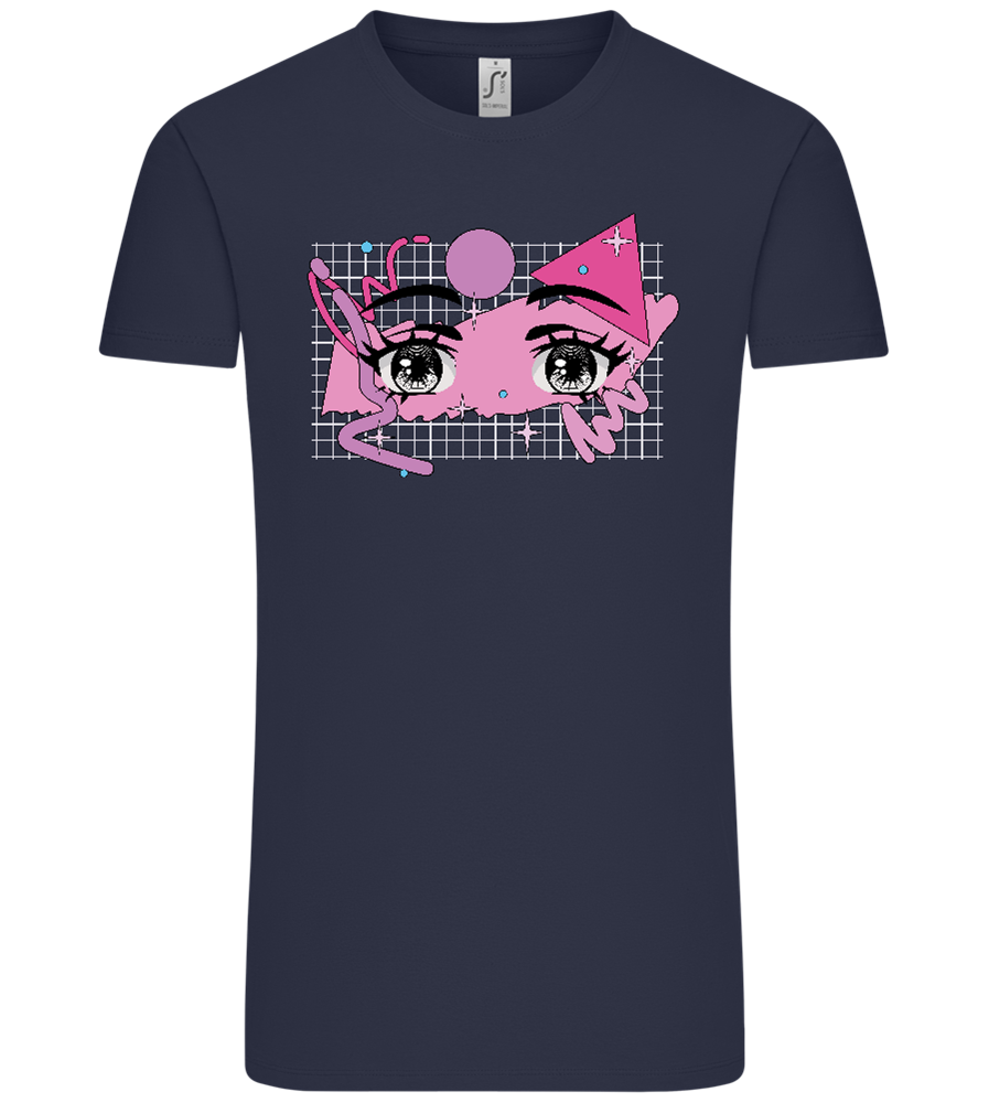 Fancy Eyes Design - Comfort Unisex T-Shirt_FRENCH NAVY_front