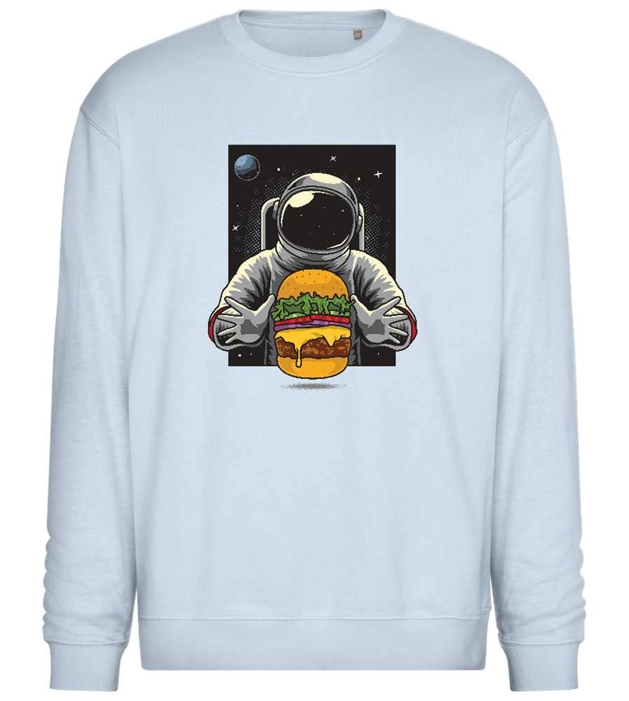 Astroburger Design - Comfort Essential Unisex Sweater_CREAMY BLUE_front