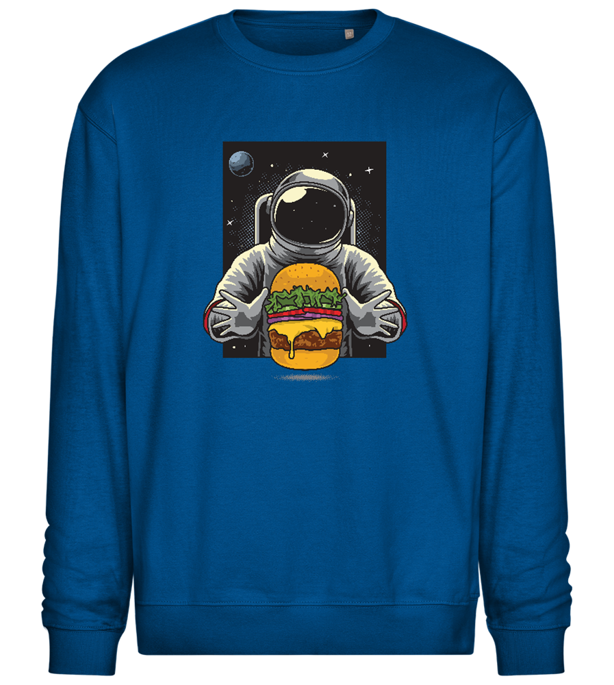 Astroburger Design - Comfort Essential Unisex Sweater_ROYAL_front