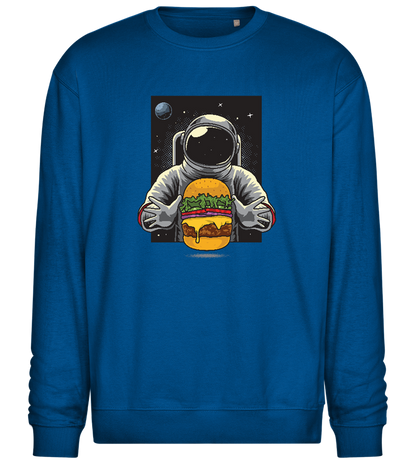 Astroburger Design - Comfort Essential Unisex Sweater_ROYAL_front