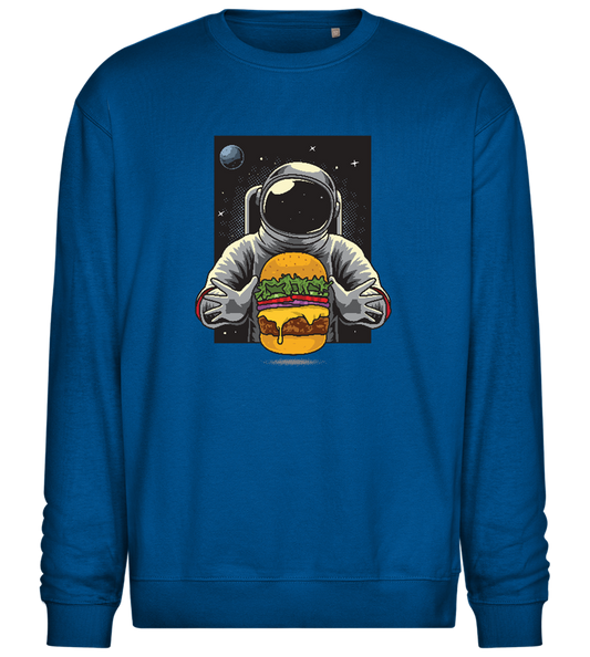 Astroburger Design - Comfort Essential Unisex Sweater_ROYAL_front