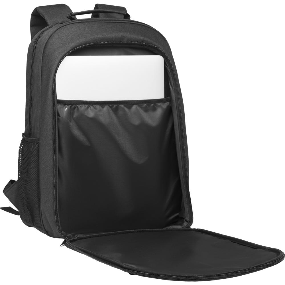 300D RPET Cooling Backpack_BLACK_DETAILEDIMAGE_front_3