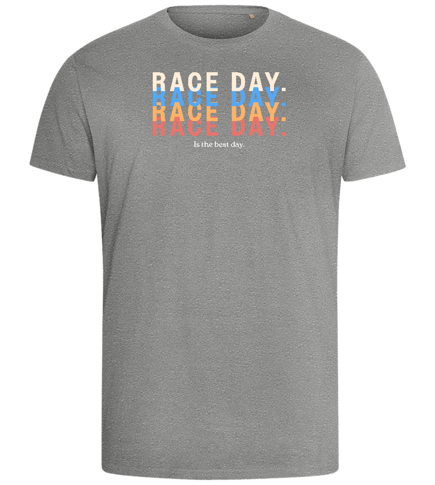 Best Day of the Week Design - Comfort men's fitted t-shirt_ORION GREY_front