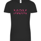 Mom Knows Best Design - Comfort women's t-shirt_DEEP BLACK_front