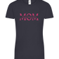 Mom Knows Best Design - Comfort women's t-shirt_MARINE_front