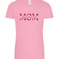 Mom Knows Best Design - Comfort women's t-shirt_PINK ORCHID_front