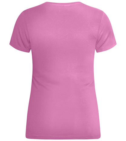 Mom Knows Best Design - Comfort women's t-shirt_PINK ORCHID_back