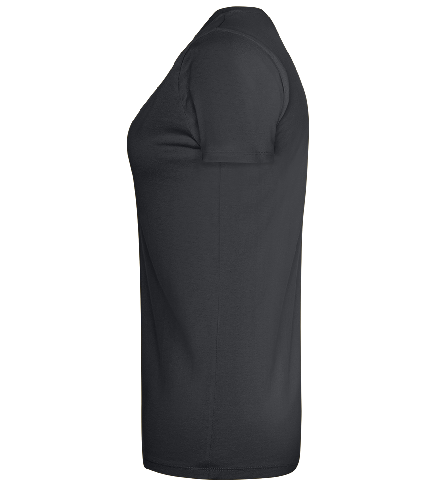 Düsseldorf River View Design - Premium women's t-shirt_DARK GRAY_left