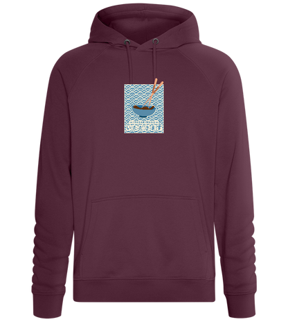 Itadakimasu Design - Comfort unisex hoodie_BORDEAUX_front