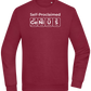 Genius Periodic Table Design - Comfort Essential Unisex Sweater_BORDEAUX_front