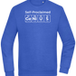 Genius Periodic Table Design - Comfort Essential Unisex Sweater_ROYAL_front