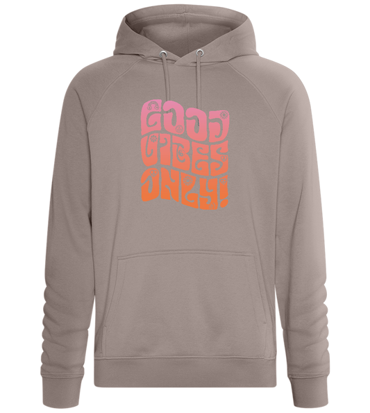 Good Vibes Design - Comfort unisex hoodie_CHARCOAL CHIN_front